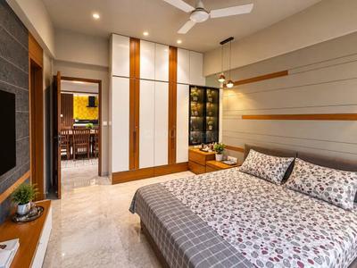 Bedroom Image of 2100 Sq.ft 3 BHK Apartment / Flat for rent in Addor Cloud 9, Ambawadi Ahmedabad for Rs. 60000