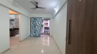 Living Room Image of 710 Sq.ft 1 BHK Apartment / Flat for sale in Gurukrupa Aramus Galassia, Ulwe Navi Mumbai for Rs. 6100000