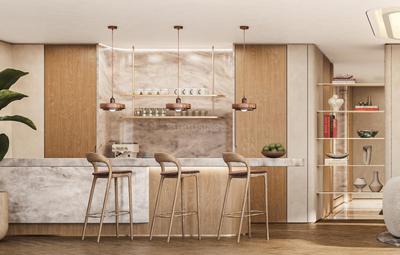 Kitchen Image of 872 Sq.ft 1 BHK Apartment / Flat for sale in Deira Islands Dubai for Rs. 43873820