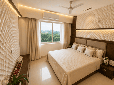 Bedroom Image of 1150 Sq.ft 2 BHK Apartment / Flat for sale in Kachana Raipur for Rs. 4336000