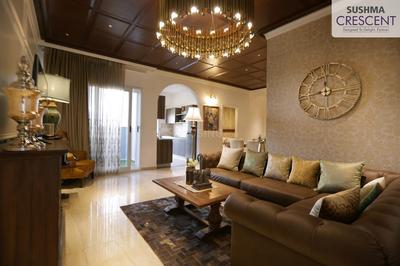 Hall Image of 1280 Sq.ft 2 BHK Apartment / Flat for sale in Sushma Crescent, Dhakoli Zirakpur for Rs. 6690000