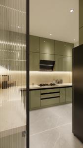 Kitchen Image of 2340 Sq.ft 4 BHK Apartment / Flat for sale in Addela Palm Resort, Raj Nagar Extension Ghaziabad for Rs. 23000000