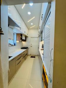 Kitchen Image of 1350 Sq.ft 2 BHK Apartment / Flat for rent in Madhapur Hyderabad for Rs. 43500