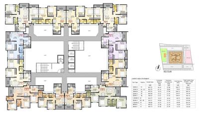 Image of 1329 Sq.ft 3 BHK Apartment / Flat for sale in Purnam, Hinjawadi Phase 2, Pune for Rs. 9800000