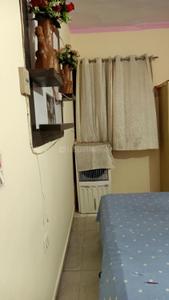 Bedroom Image of 450 Sq.ft 1 BHK Builder Floor for rent in Dwarka Mor New Delhi for Rs. 11000