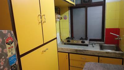 Kitchen Image of 260 Sq.ft 1 RK Apartment / Flat for rent in Borivali West Mumbai for Rs. 22000