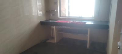 Kitchen Image of 480 Sq.ft 1 BHK Apartment / Flat for rent in Raj Satyam, Dahisar East Mumbai for Rs. 25000