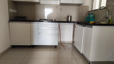 Kitchen Image of 1050 Sq.ft 2 BHK Apartment / Flat for rent in Marvel Ideal Spacio Phase 1, Pisoli Pune for Rs. 25000