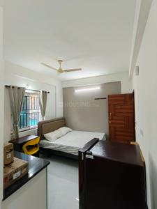 Kitchen Image of 350 Sq.ft 1 RK Apartment / Flat for rent in Mahadevapura Bengaluru for Rs. 18000