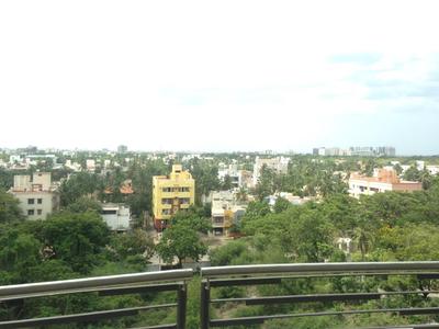 Balcony Image of 2300 Sq.ft 3 BHK Apartment / Flat for rent in Ceebros One 74, Raja Annamalai Puram Chennai for Rs. 260000