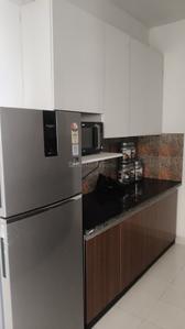 Kitchen Image of 1680 Sq.ft 3 BHK Apartment / Flat for rent in Hero Homes, Sector 104 Gurgaon for Rs. 60000