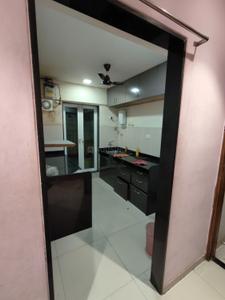 Kitchen Image of 600 Sq.ft 1 BHK Apartment / Flat for sale in Rustomjee Atelier, Thane West Thane for Rs. 9200000