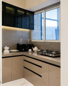 Kitchen Image of 809 Sq.ft 2 BHK Apartment / Flat for sale in Thane West Thane for Rs. 8700000