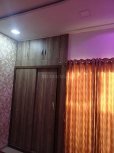 Bedroom Image of 1300 Sq.ft 2 BHK Duplex for rent in Navnirman Shubhlaxmi Residency, Dindoli Surat for Rs. 20000