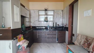 Kitchen Image of 1057 Sq.ft 2 BHK Apartment / Flat for sale in Mantra Majestique Miami Apartments, Nanded Pune for Rs. 8700000