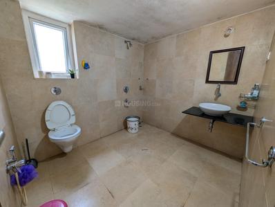 Bathroom Image of 861 Sq.ft 1 BHK Apartment / Flat for rent in Donwaddo, Salvador Do Mundo, Bardez Goa for Rs. 30000
