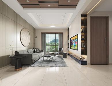Hall Image of 1620 Sq.ft 3 BHK Apartment / Flat for sale in Palghar Mumbai for Rs. 6356000