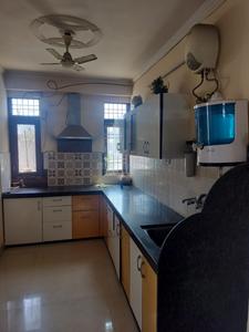 Kitchen Image of 1100 Sq.ft 2 BHK Builder Floor for rent in Shyam Nagar Jaipur for Rs. 22000