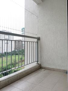 Living Room Image of 1000 Sq.ft 3 BHK Apartment / Flat for rent in Godrej Emerald, Kasarvadavali Thane for Rs. 38000