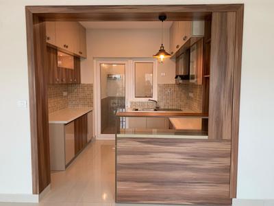 Kitchen Image of 1750 Sq.ft 3 BHK Apartment / Flat for rent in Brigade Woods, Whitefield Bengaluru for Rs. 85000