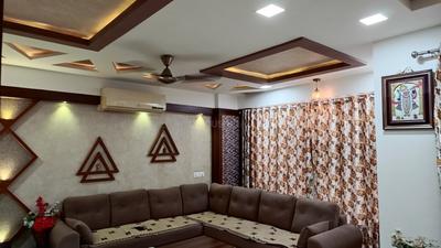 Living Room Image of 2142 Sq.ft 3 BHK Apartment / Flat for sale in Hari Aalayam, Sargasan Gandhinagar for Rs. 11500000