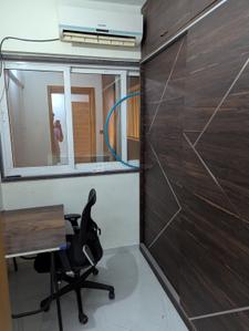 Bedroom Image of 550 Sq.ft 1.5 BHK Apartment / Flat for rent in Lal Gami Jade, Vashi Navi Mumbai for Rs. 50000