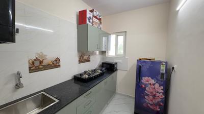 Kitchen Image of 600 Sq.ft 1 BHK Apartment / Flat for rent in Nagavara Bengaluru for Rs. 26500