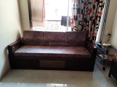 Hall Image of 500 Sq.ft 1 BHK Apartment / Flat for rent in Neelyog Veydaanta, Ghatkopar West Mumbai for Rs. 36000
