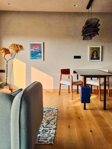 Hall Image of 580 Sq.ft 1 BHK Apartment / Flat for rent in Veera Prestige, Candolim Goa for Rs. 55000