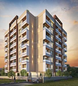 Image of 990 Sq.ft 2 BHK Apartment / Flat for sale in Wadgaon Sheri, Pune for Rs. 7500000