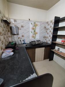 Kitchen Image of 500 Sq.ft 1 RK Apartment / Flat for rent in Pimple Gurav Pune for Rs. 13500