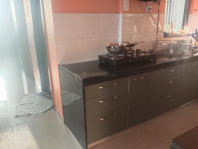 Kitchen Image of 750 Sq.ft 2 BHK Apartment / Flat for sale in Mahindra Roots, Kandivali East Mumbai for Rs. 21500000