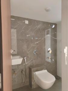 Common Bathroom Image of 900 Sq.ft 2 BHK Apartment / Flat for sale in Rajhans Blossom Building 6 Wing C&amp;D, Vasai West Vasai for Rs. 6900000