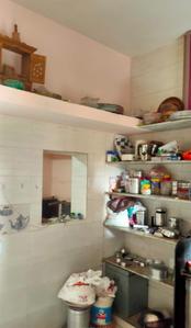 Kitchen Image of 750 Sq.ft 1.5 BHK Builder Floor for rent in Pethapur Gandhinagar for Rs. 8000