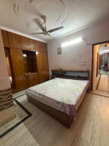 Bedroom Image of 710 Sq.ft 2 BHK Builder Floor for rent in Dwarka Mor New Delhi for Rs. 25000