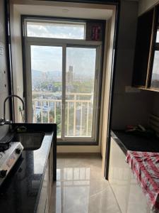 Kitchen Image of 1650 Sq.ft 3 BHK Apartment / Flat for rent in Gami Asters, Ghansoli Navi Mumbai for Rs. 90000