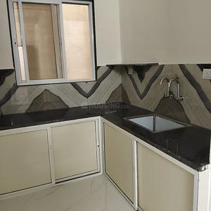 Kitchen Image of 480 Sq.ft 1 BHK Builder Floor for rent in Aman Elite, Mahalakshmi Nagar Indore for Rs. 12999