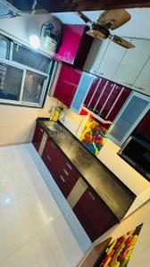 Kitchen Image of 452 Sq.ft 1 BHK Apartment / Flat for rent in Rosa Classique, Kasarvadavali Thane for Rs. 25000