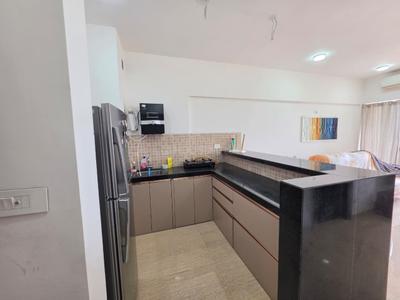 Kitchen Image of 639 Sq.ft 1 BHK Apartment / Flat for rent in Lodha Belmondo, Gahunje Pune for Rs. 40000