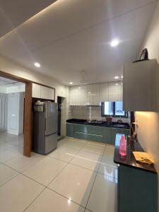 Kitchen Image of 1962 Sq.ft 3 BHK Apartment / Flat for sale in Uma Saral Heights, Nana Chiloda Ahmedabad for Rs. 7000000