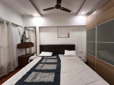 Bedroom Image of 1850 Sq.ft 3 BHK Apartment / Flat for rent in Adani The Meadows, Shantigram Ahmedabad for Rs. 55000