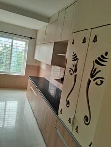 Kitchen Image of 1432 Sq.ft 3 BHK Apartment / Flat for rent in Casagrand Lorenza, Kogilu Bengaluru for Rs. 46000