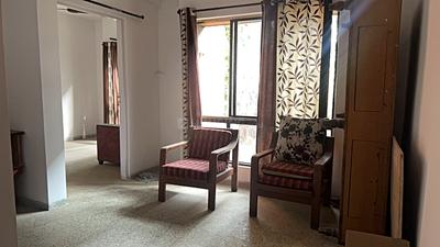 Living Room Image of 500 Sq.ft 1 BHK Apartment / Flat for rent in Clover Trump, Sangamvadi Pune for Rs. 26000