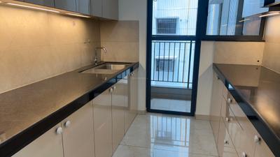 Kitchen Image of 1500 Sq.ft 3 BHK Apartment / Flat for rent in Godrej Urban Park, Powai Mumbai for Rs. 120000
