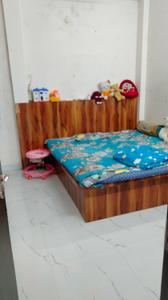 Bedroom Image of 600 Sq.ft 1 BHK Builder Floor for rent in RR Saffron Leaf, Bada Bangarda Indore for Rs. 9500
