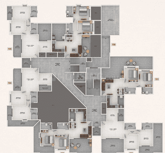 Image of 1001 Sq.ft 2 BHK Apartment / Flat for sale in Sukhwani Sepia, Tathawade, Pune for Rs. 8200000