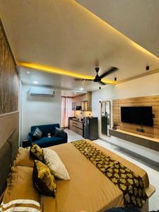 Bedroom Image of 550 Sq.ft 1 RK Studio for sale in Jagatpura Jaipur for Rs. 3800000