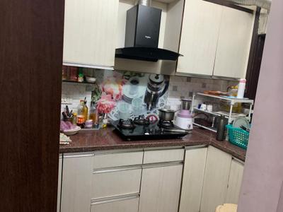 Kitchen Image of 850 Sq.ft 2 BHK Builder Floor for rent in Sector 24 Rohini New Delhi for Rs. 20000