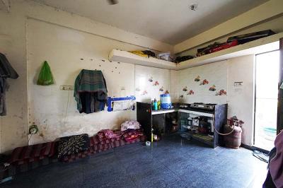 Kitchen Image of 900 Sq.ft 1 BHK Apartment / Flat for sale in Chhatral City Gandhinagar for Rs. 1300000
