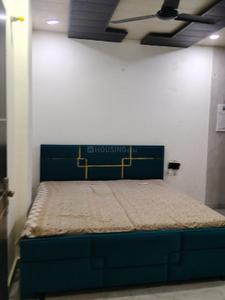 Bedroom Image of 450 Sq.ft 1 BHK Builder Floor for rent in Shastri Nagar New Delhi for Rs. 21000